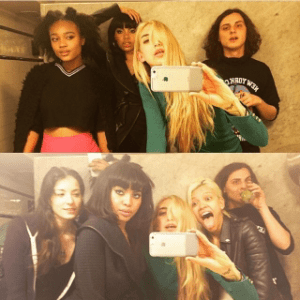 A Jane Hotel tradition - DJ & crew bathroom selfie. Photo credit: Lyz Olko